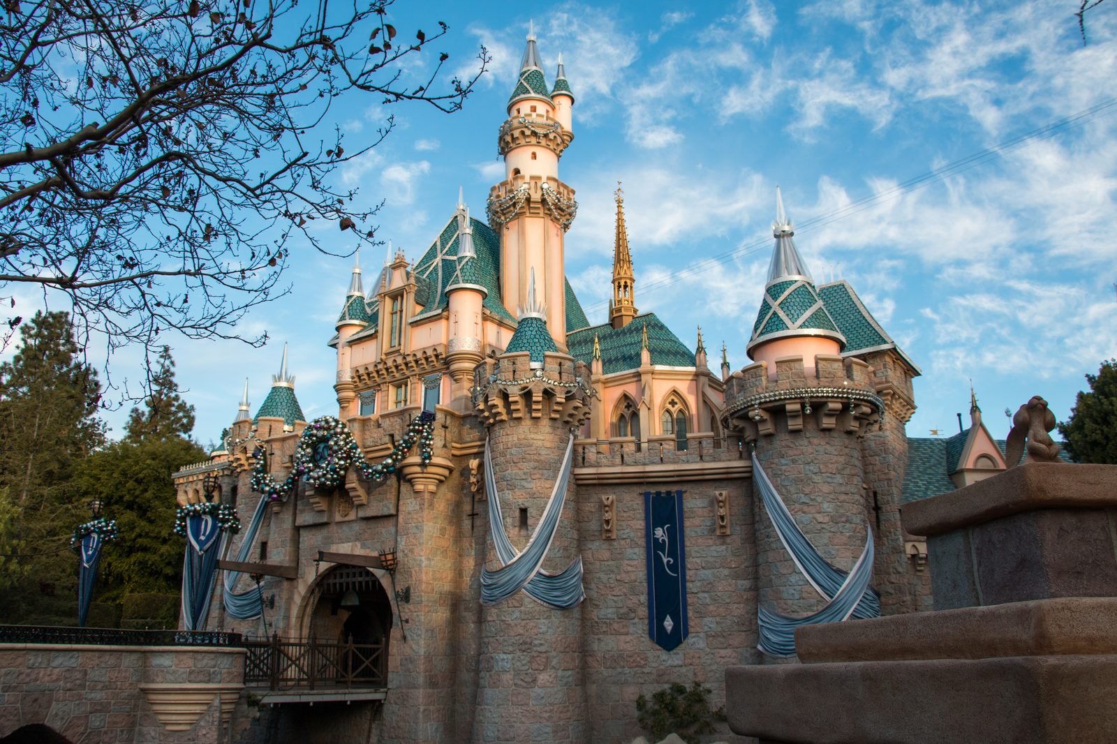 Christmas for Sleeping Beauty Castle (27682624784)