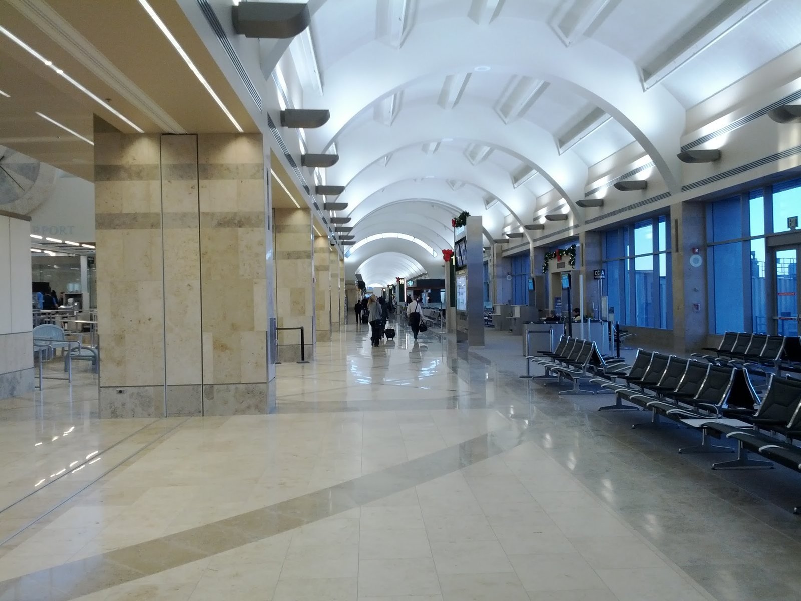 Terminal C concourse at John Wayne Airport, Santa Ana