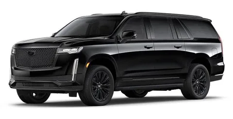 Black Cadillac Escalade ESV