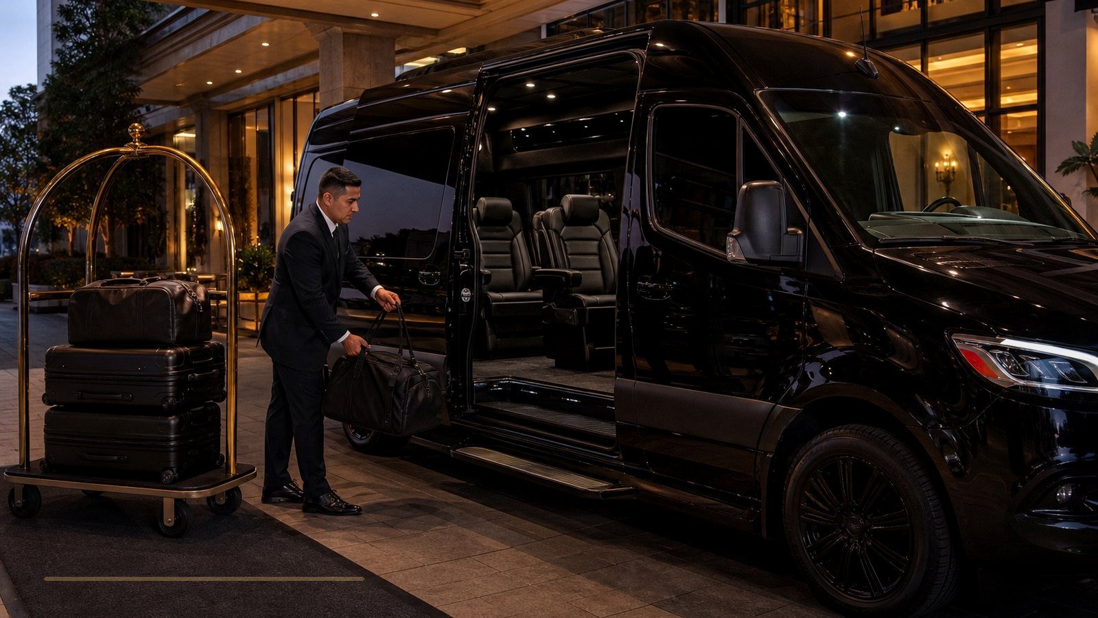 Birthday limo Los Angeles celebration