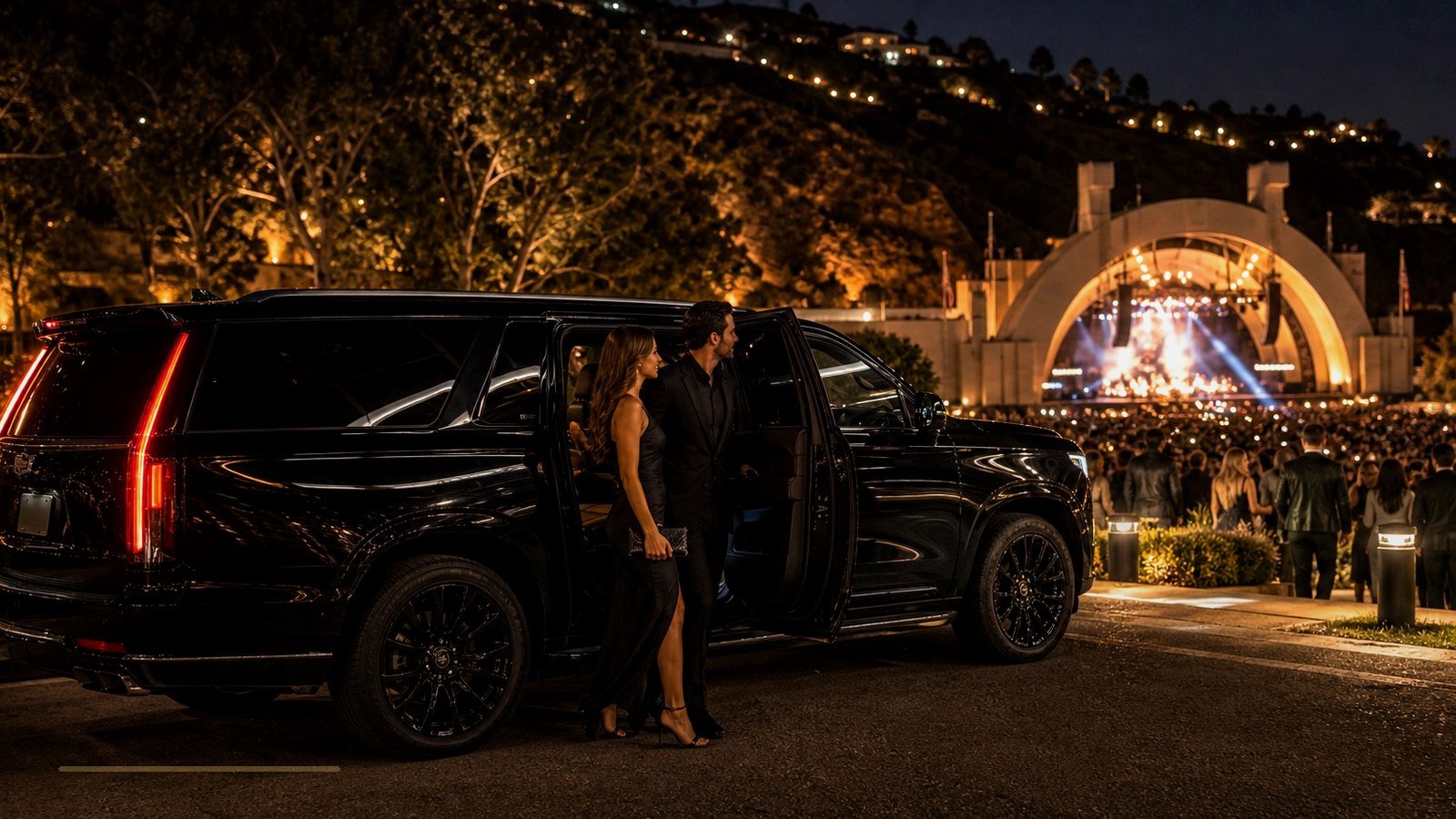 Concert Transportation Los Angeles: Hollywood Bowl, SoFi, Crypto.com