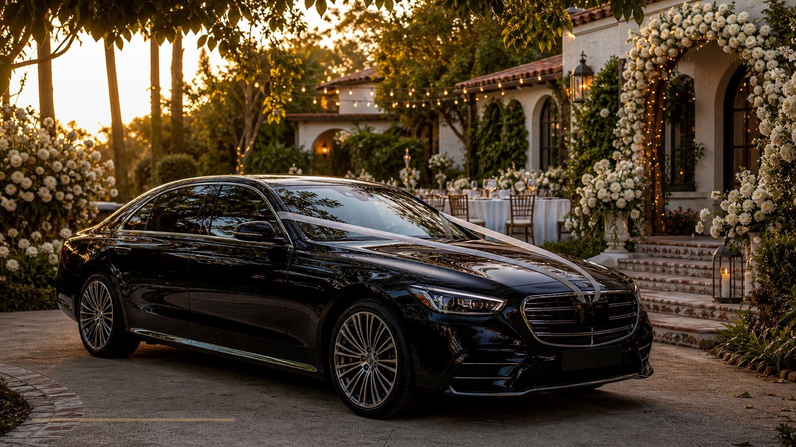Wedding Transportation Los Angeles: Limos, Shuttles & Planning