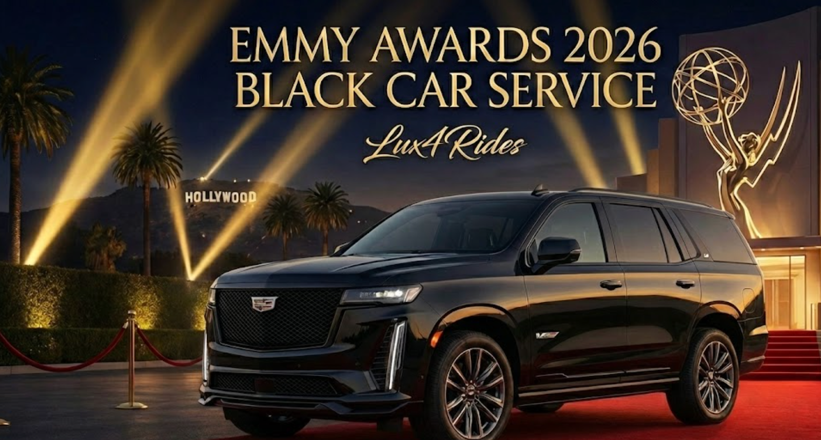 Golden Globes 2026 Car Service Beverly Hills & Los Angeles Lux4Rides