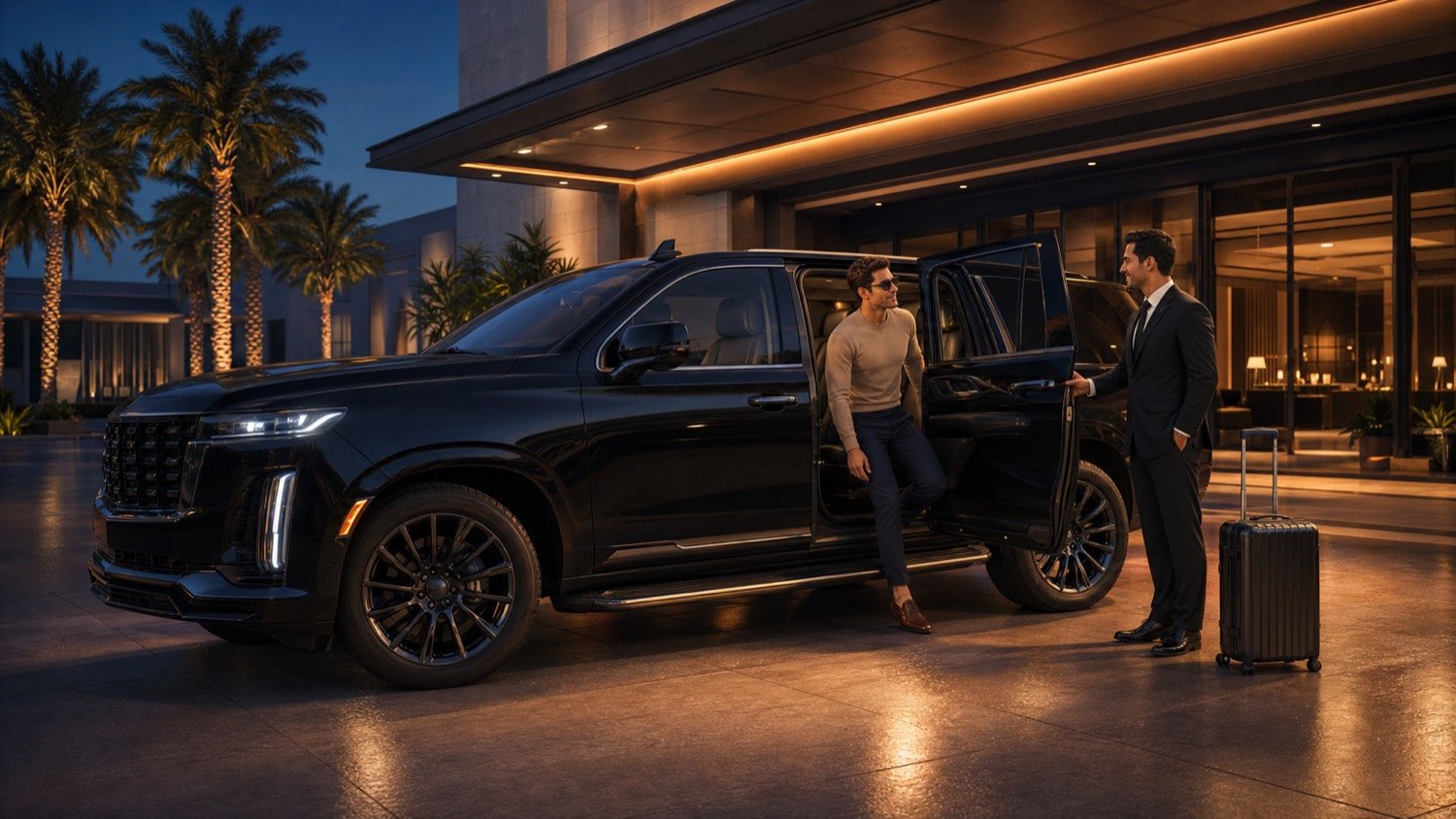 Manhattan Beach to Big Bear Car Service — Lux4Rides luxury chauffeur