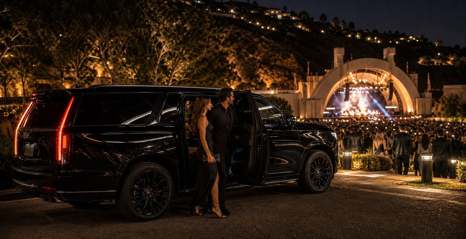 Theater & Performing Arts Transportation in Los Angeles — Lux4Rides luxury chauffeur