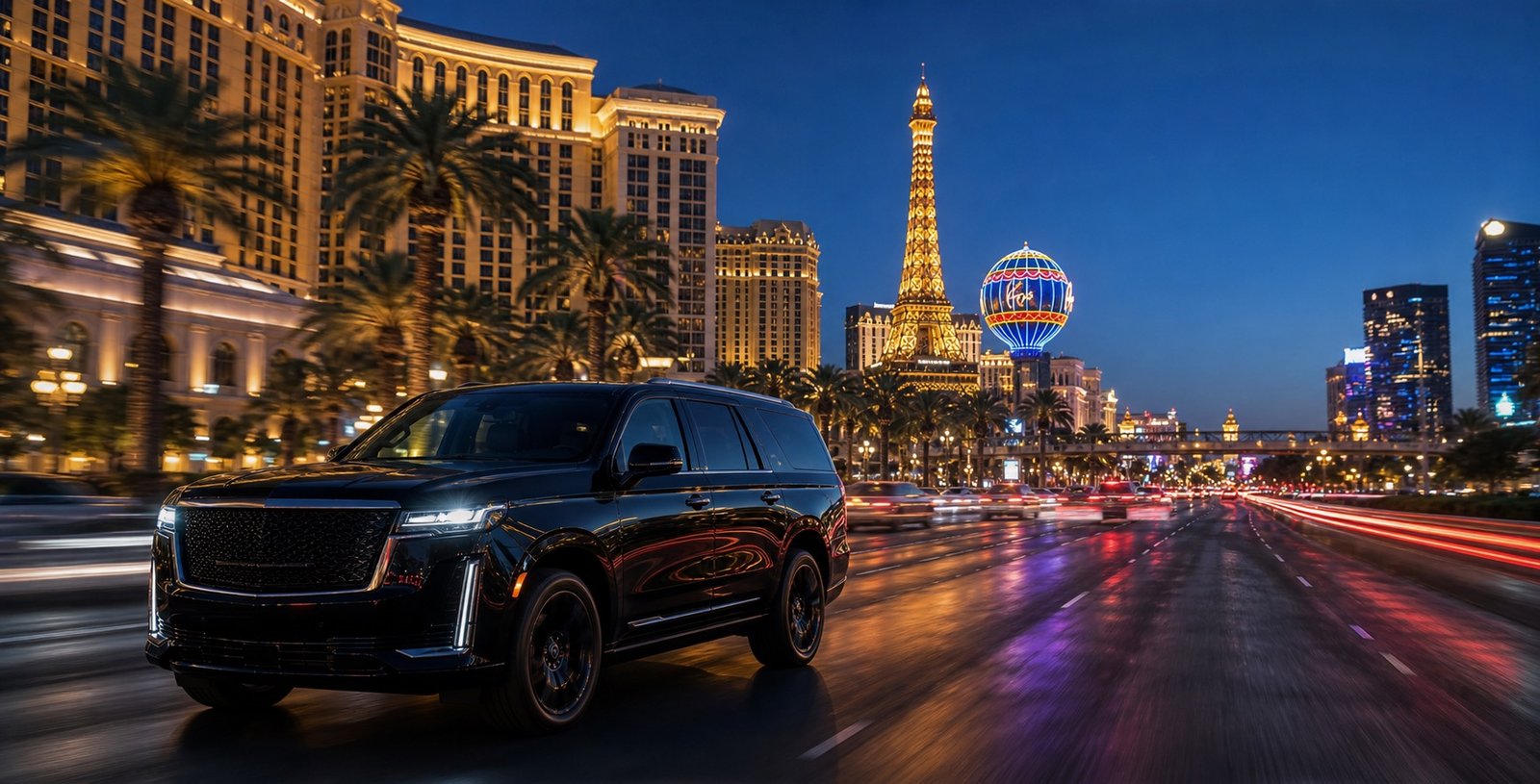 Beverly Hills to Las Vegas Car Service — Lux4Rides luxury chauffeur