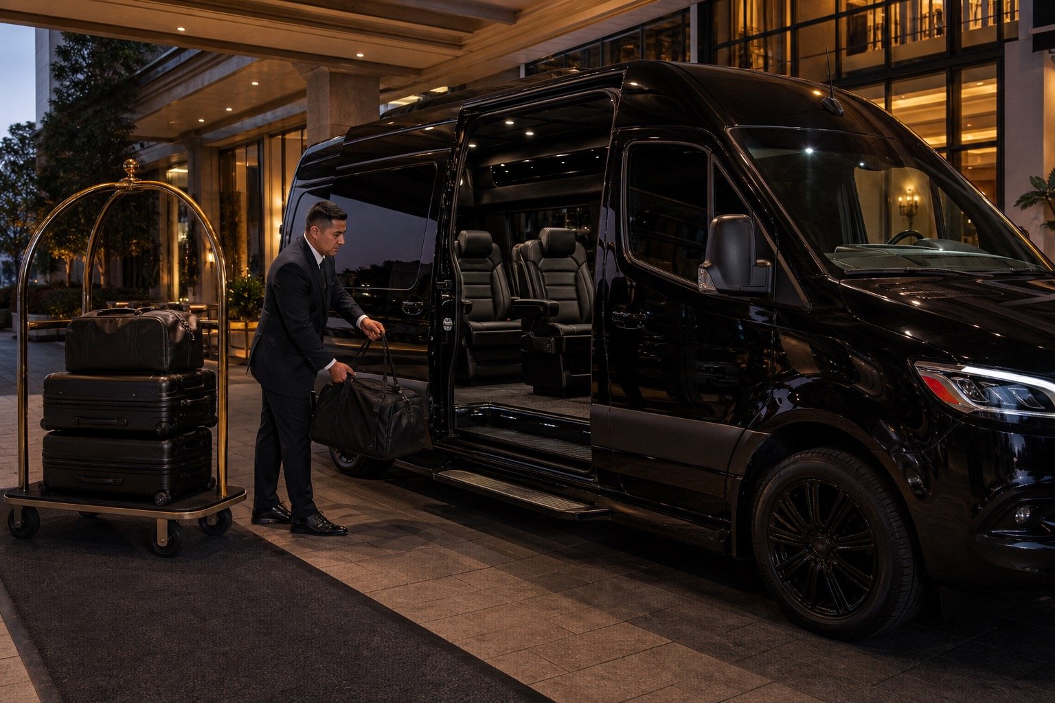 Private Jet & FBO Transportation (Van Nuys) — Lux4Rides luxury chauffeur
