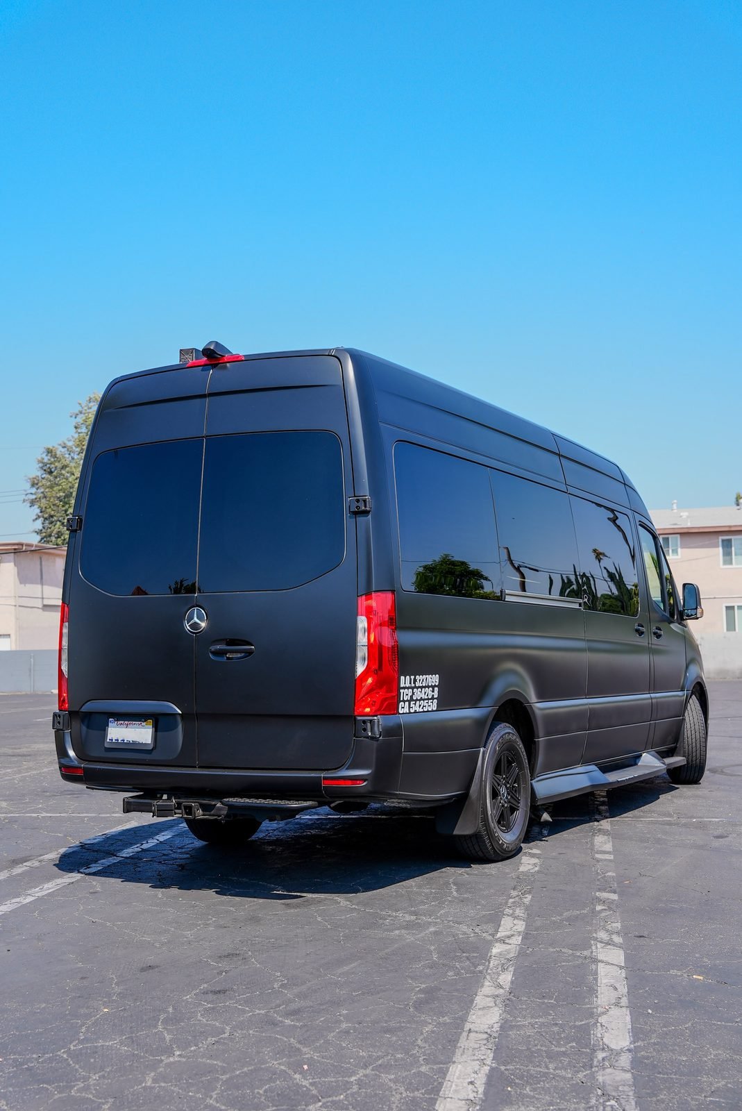 Limo 3 Mercedes Sprinter, Los Angeles — exterior rear